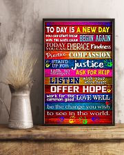 Social Worker Today is a new day 11x17 Poster lifestyle-poster-3