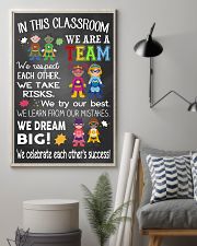 Teacher We Are A Team 11x17 Poster lifestyle-poster-1