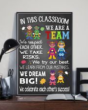 Teacher We Are A Team 11x17 Poster lifestyle-poster-2