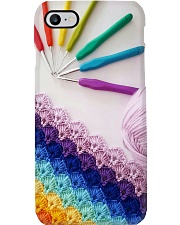 Crochet and Knitting Colorful Yarn Phone Case i-phone-8-case