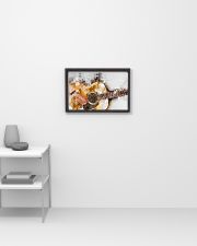 Watercolor Guitar Art 17x11 Poster poster-landscape-17x11-lifestyle-04