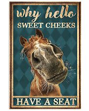 Horse Girl Why Hello Sweet Cheeks Have A Seat 11x17 Poster front