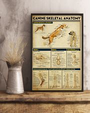 Veterinarian Canine Skeletal Anatomy Poster 11x17 Poster lifestyle-poster-3