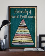 Social Worker Hierarchy Of Mental Health Needs 11x17 Poster lifestyle-poster-2