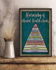 Social Worker Hierarchy Of Mental Health Needs 11x17 Poster lifestyle-poster-3