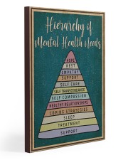 Social Worker Hierarchy Of Mental Health Needs 20x30 Gallery Wrapped Canvas Prints thumbnail