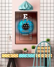 Optometrist Art Eye Chart 11x17 Poster lifestyle-poster-6