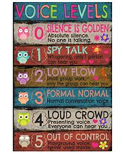 Voice Levels Art Print 11x17 Poster front
