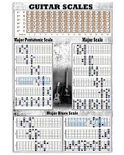 Guitar Scales 11x17 Poster front