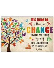 Occupational Therapist It's Time To Make A Change 17x11 Poster front