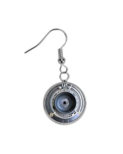 Photographer Vintage Camera Art Circle Earrings thumbnail