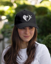 Bass Guitar Heart Clef Embroidered Hat garment-embroidery-hat-lifestyle-07