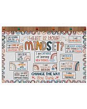 Teacher What Is Your Mindset 17x11 Poster front