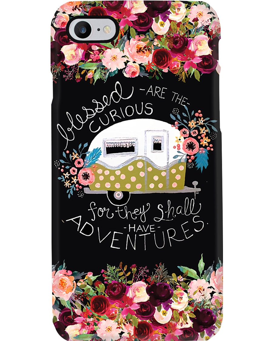 Camping Blessed Are The Curious Phone Case
