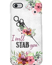 Medical Assistant I Will Stab You Phone Case i-phone-7-case
