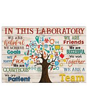 Scientist We are a Team 17x11 Poster front