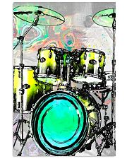 Drummer Green Drum Set 11x17 Poster front