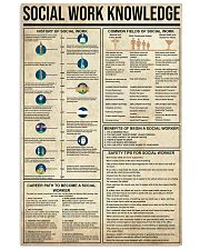 Social Work Knowledge 11x17 Poster front