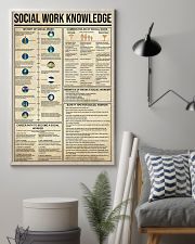 Social Work Knowledge 11x17 Poster lifestyle-poster-1