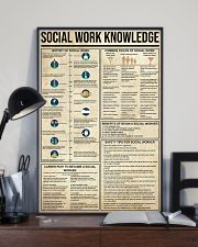 Social Work Knowledge 11x17 Poster lifestyle-poster-2
