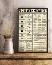 Social Work Knowledge 11x17 Poster lifestyle-poster-3