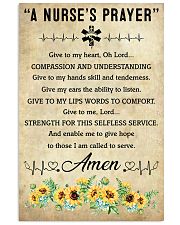 A Nurse's Prayer 11x17 Poster front