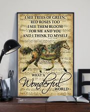 Horse Girl - What a wonderful world 11x17 Poster lifestyle-poster-2