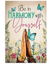 Yoga Be In Harmony With Yourself 11x17 Poster front
