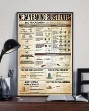 Vegan Baking Substitutes 11x17 Poster lifestyle-poster-2