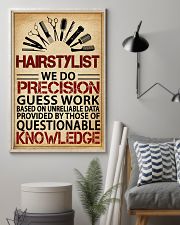 Hairstylist We Do Precision 11x17 Poster lifestyle-poster-1