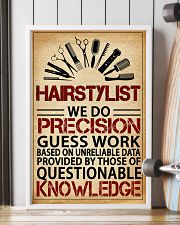 Hairstylist We Do Precision 11x17 Poster lifestyle-poster-4