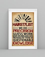 Hairstylist We Do Precision 11x17 Poster lifestyle-poster-5