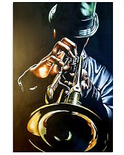 Trumpet Man Art Painting 11x17 Poster front