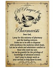 Pharmacist's Prayer 11x17 Poster front