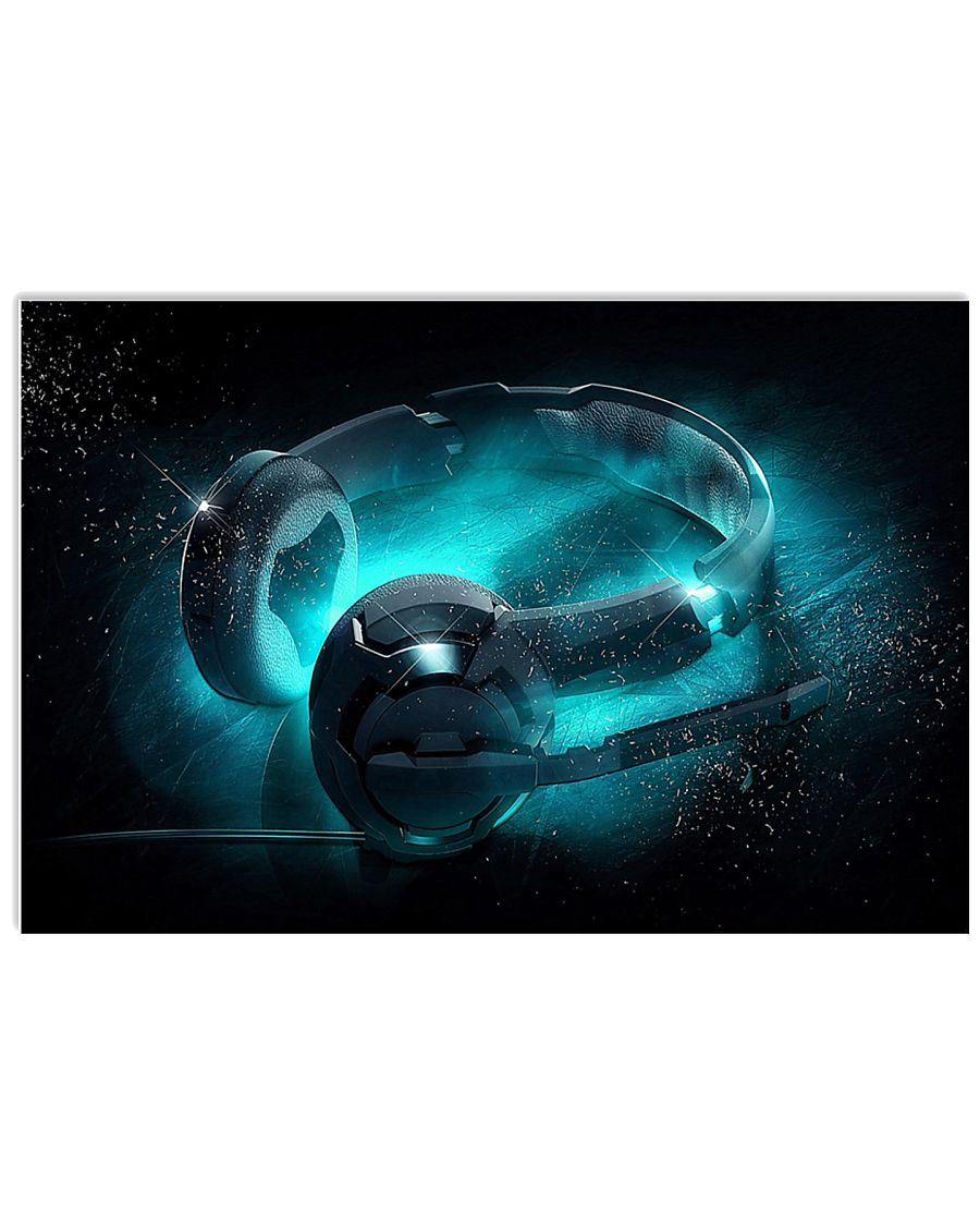 DJ Headphone 17x11 Poster