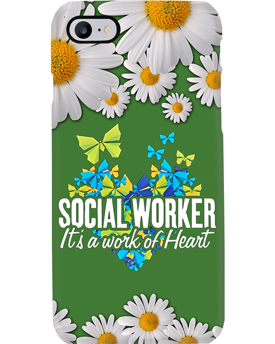 Social Worker A work of heart Phone Case