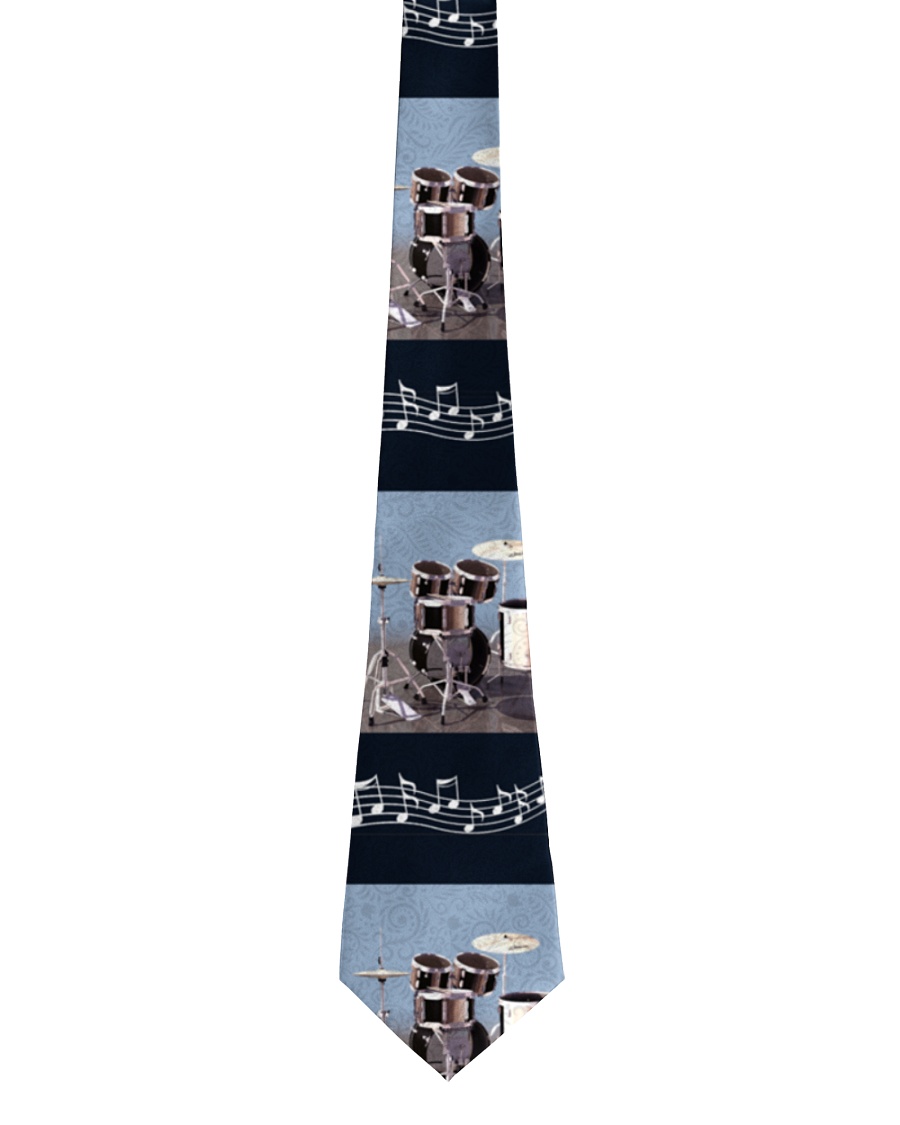 Drummer Music And Drums Tie