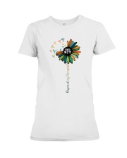 Respiratory Therapist Colorful Caduceus Symbols Premium Fit Ladies Tee thumbnail