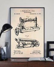 Sewing Machine Patent Vintage Print 11x17 Poster lifestyle-poster-2