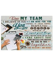 Accountant - You Are The Reason I Am Here 17x11 Poster front