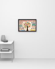 In This Physical Therapy Clinic We Work Together 17x11 Poster poster-landscape-17x11-lifestyle-04