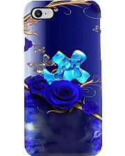 Autism Awareness Blue Roses Phone Case i-phone-7-case