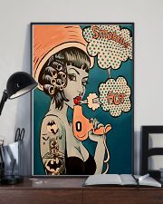 Vintage Retro Hairdresser 11x17 Poster lifestyle-poster-2