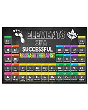 Elements Of A Successful Massage Therapist 24x16 Poster front