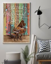 Pianist What a wonderful world 11x17 Poster lifestyle-poster-1