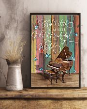 Pianist What a wonderful world 11x17 Poster lifestyle-poster-3