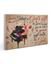Pianist Your Gift To God 30x20 Gallery Wrapped Canvas Prints thumbnail