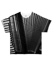 Accordion Black All-over T-Shirt front