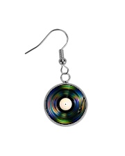 DJ - Vinyl Record Circle Earrings thumbnail
