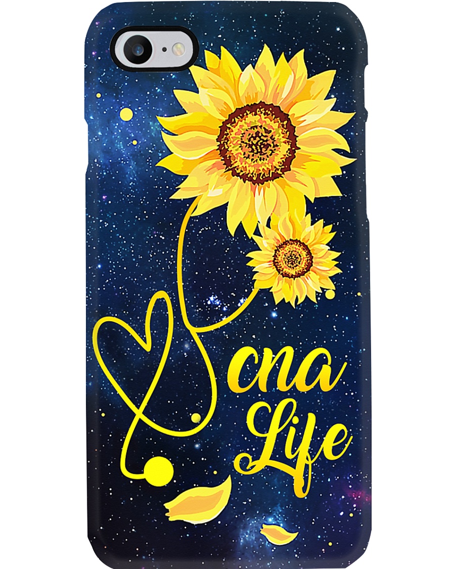 CNA Sunflower Stethoscope Phone Case